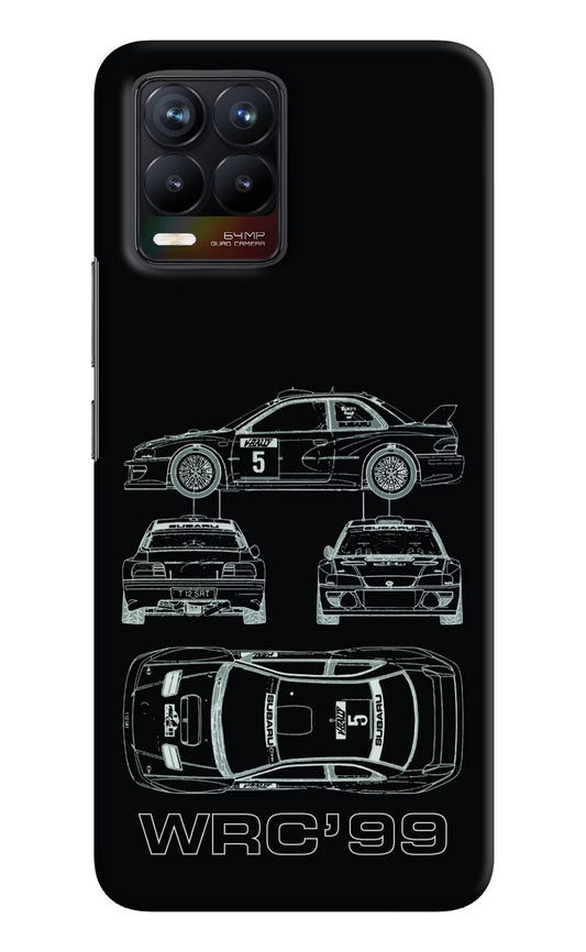 WRC'99 Realme 8/8 Pro (not 5G) Hard Case Back Cover by Casekaro