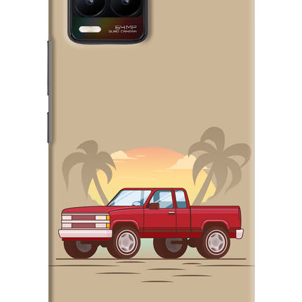 Desert Classic Drive Realme 8/8 Pro (not 5G) Hard Case Back Cover by Casekaro