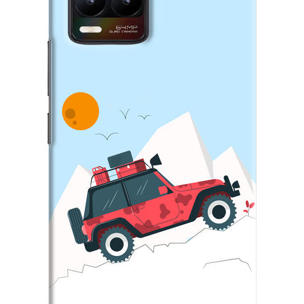 Mountain Trail Beast Realme 8/8 Pro (not 5G) Hard Case Back Cover by Casekaro