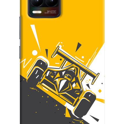Track King Realme 8/8 Pro (not 5G) Hard Case Back Cover by Casekaro