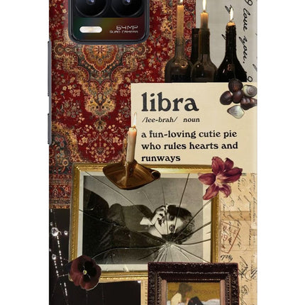 Libra Zodiac Realme 8/8 Pro (not 5G) Hard Case Back Cover by Casekaro