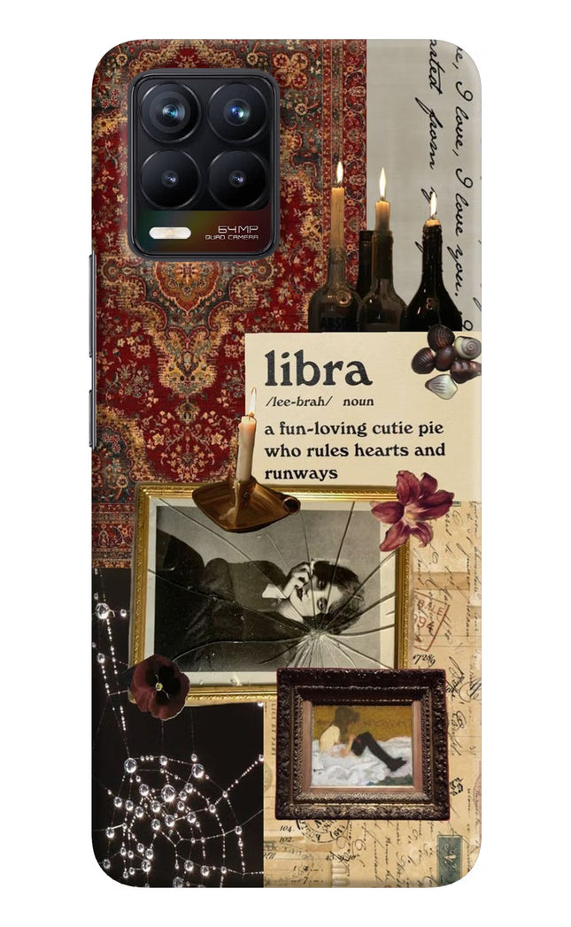 Libra Zodiac Realme 8/8 Pro (not 5G) Hard Case Back Cover by Casekaro