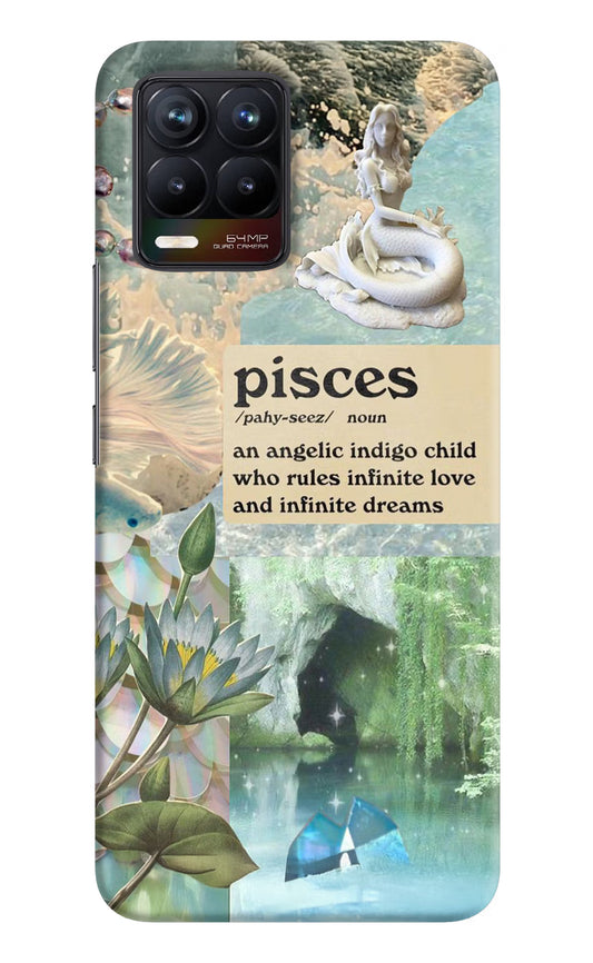 Pisces Zodiac Realme 8/8 Pro (not 5G) Hard Case Back Cover by Casekaro