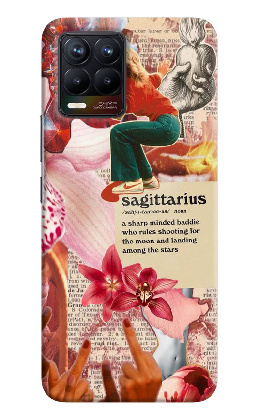 Sagittarius Zodiac Realme 8/8 Pro (not 5G) Hard Case Back Cover by Casekaro