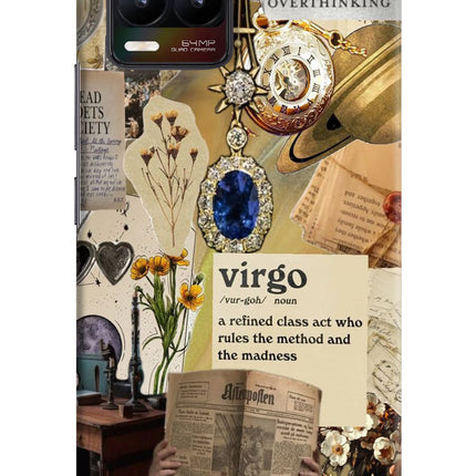 Virgo Zodiac Realme 8/8 Pro (not 5G) Hard Case Back Cover by Casekaro