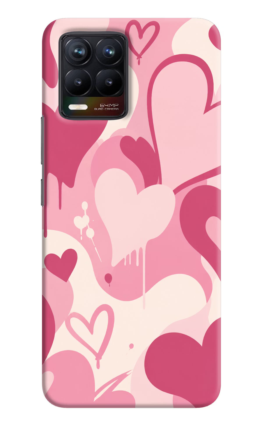 Hearty case Realme 8/8 Pro (not 5G) Back Cover, Hard case