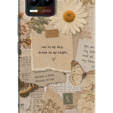 Vintage case Realme 8/8 Pro (not 5G) Hard Case Back Cover by Casekaro