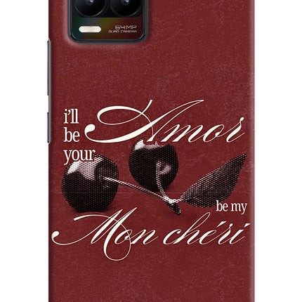 Velvet Cherry Realme 8/8 Pro (not 5G) Hard Case Back Cover by Casekaro