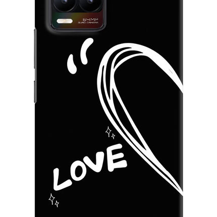 Love Line Realme 8/8 Pro (not 5G) Hard Case Back Cover by Casekaro