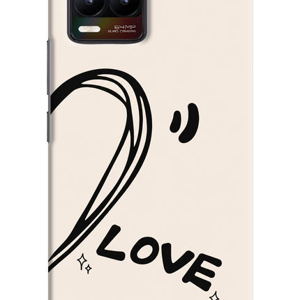Soul Line Realme 8/8 Pro (not 5G) Hard Case Back Cover by Casekaro