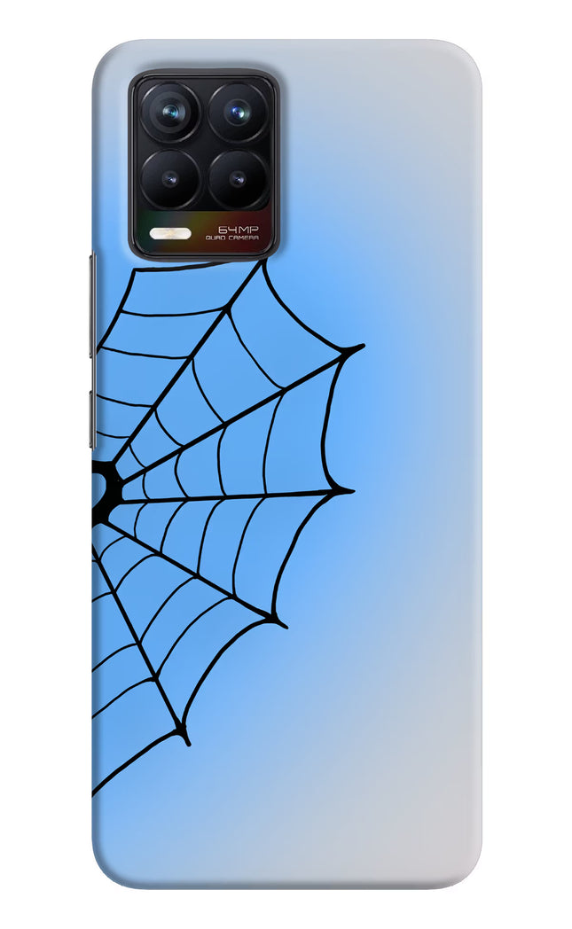 Blue Web Realme 8/8 Pro (not 5G) Hard Case Back Cover by Casekaro