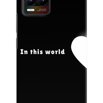 This World Realme 8/8 Pro (not 5G) Hard Case Back Cover by Casekaro