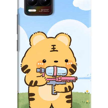 Tiger Treat Realme 8/8 Pro (not 5G) Hard Case Back Cover by Casekaro