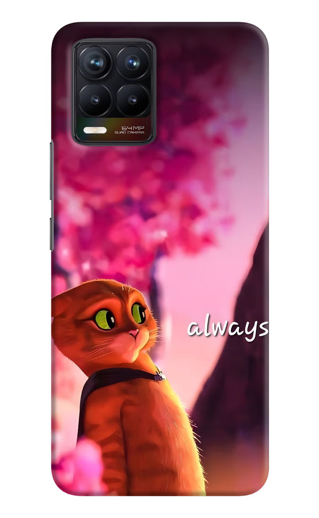 Always Cat Realme 8/8 Pro (not 5G) Hard Case Back Cover by Casekaro