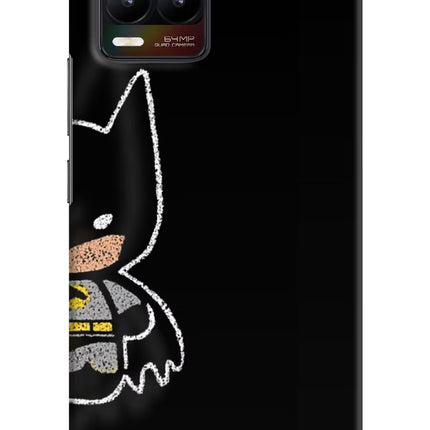Bat Kitty Realme 8/8 Pro (not 5G) Hard Case Back Cover by Casekaro