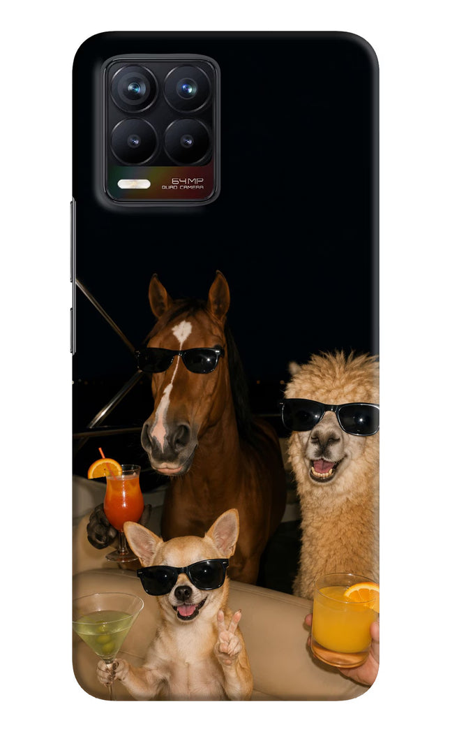 Party Squad Realme 8/8 Pro (not 5G) Hard Case Back Cover by Casekaro
