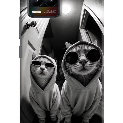 Hood Cats Realme 8/8 Pro (not 5G) Hard Case Back Cover by Casekaro