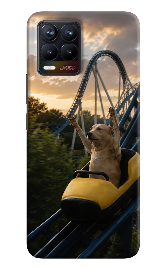 Rollercoaster Dog Realme 8/8 Pro (not 5G) Hard Case Back Cover by Casekaro