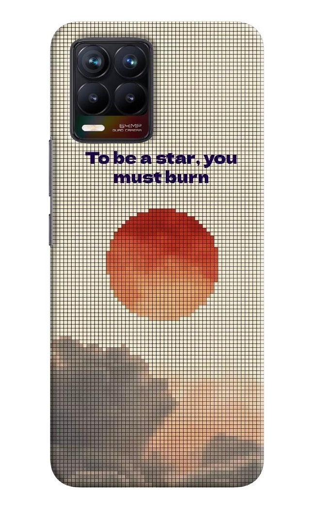 Pixel Sun Realme 8/8 Pro (not 5G) Hard Case Back Cover by Casekaro