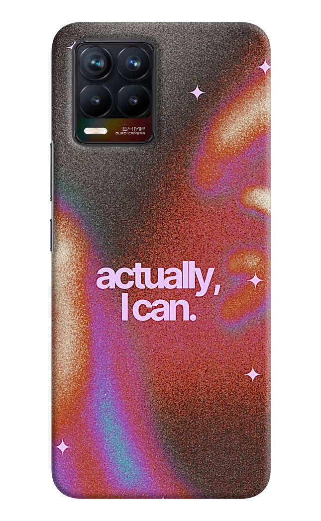 Pink Aura Realme 8/8 Pro (not 5G) Hard Case Back Cover by Casekaro