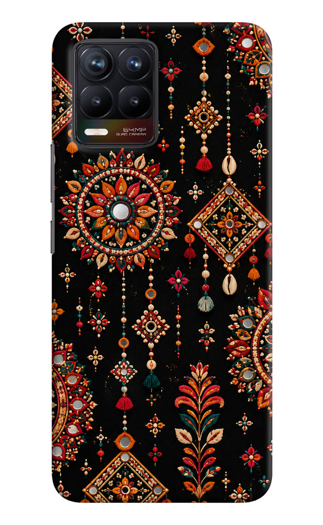 Boho Noir Realme 8/8 Pro (not 5G) Hard Case Back Cover by Casekaro