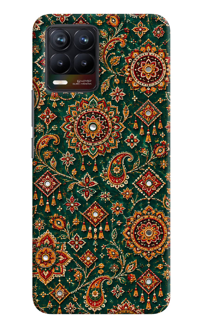 Green Pataka Realme 8/8 Pro (not 5G) Hard Case Back Cover by Casekaro