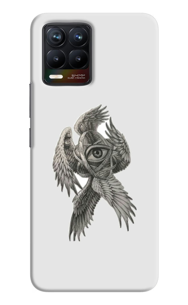 Accurate Angel Realme 8/8 Pro (not 5G) Hard Case Back Cover by Casekaro