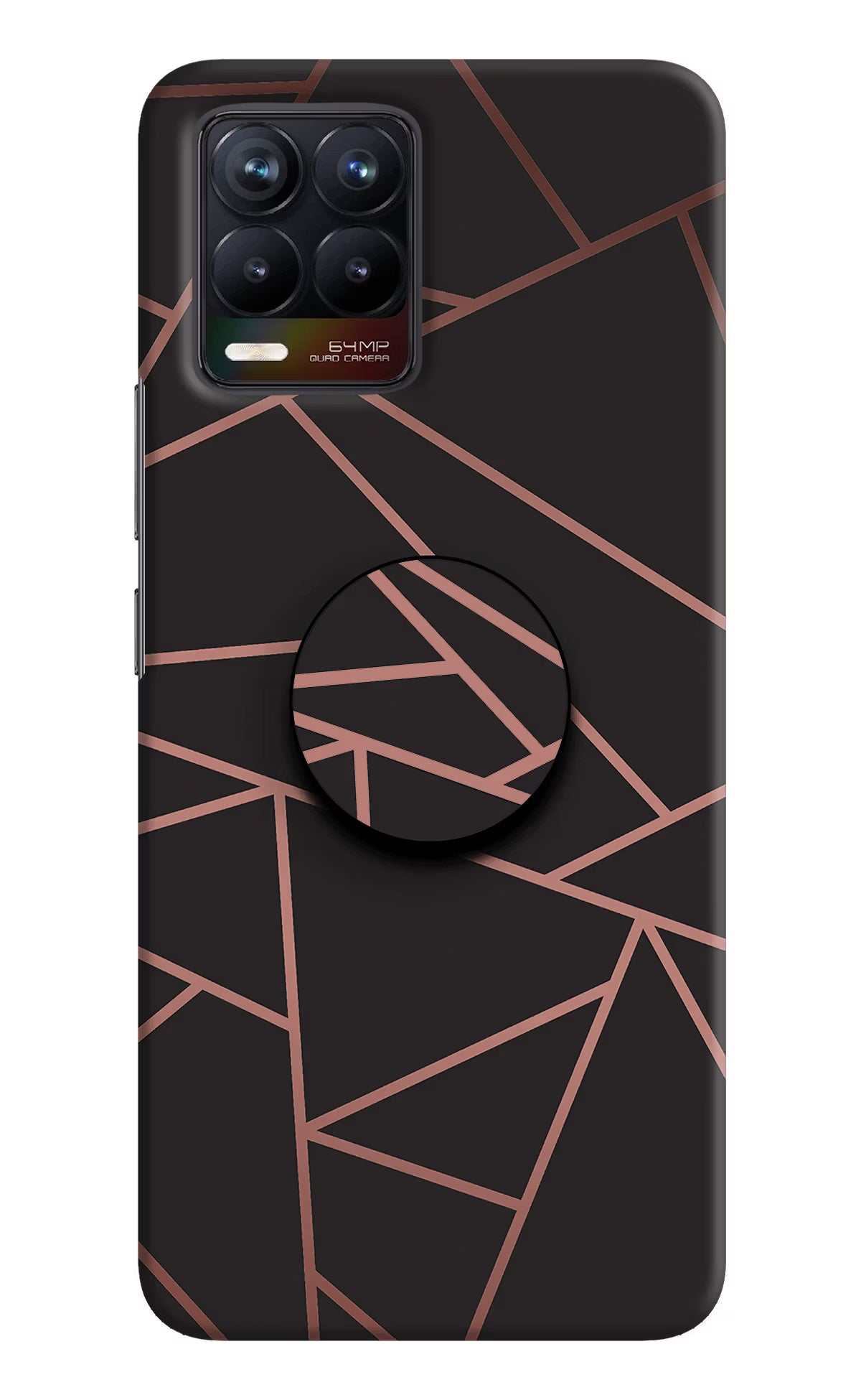 Geometric Pattern Realme 8/8 Pro (not 5G) Pop Case by Casekaro