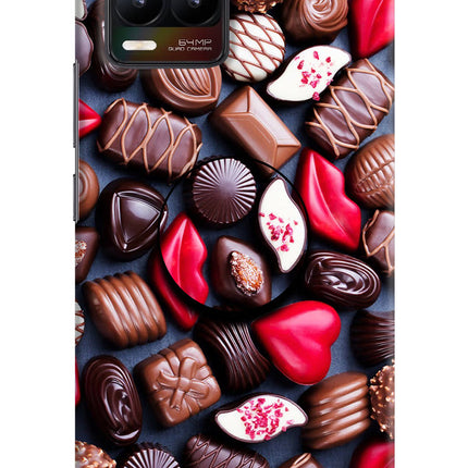 Chocolates Realme 8/8 Pro (not 5G) Pop Case by Casekaro