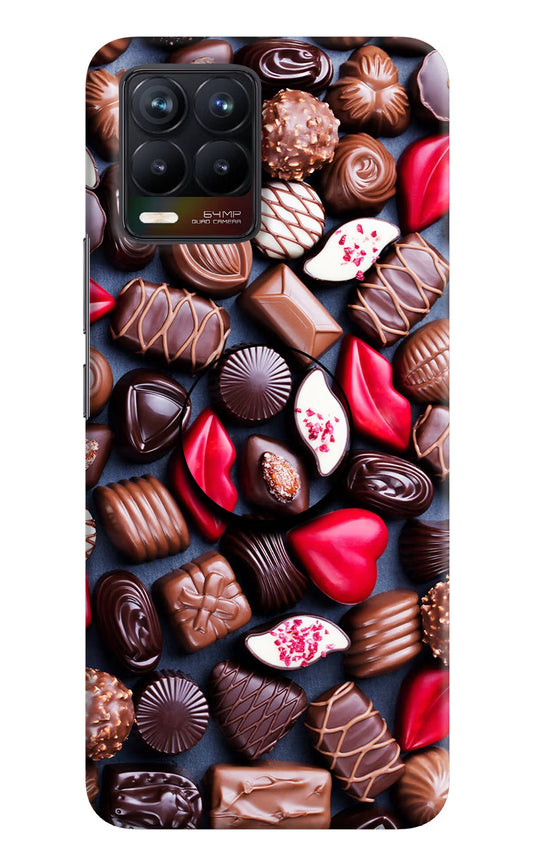 Chocolates Realme 8/8 Pro (not 5G) Pop Case by Casekaro