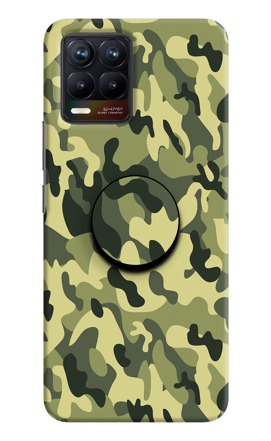 Camouflage Realme 8/8 Pro (not 5G) Pop Case, Hard case