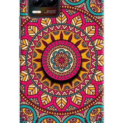 Mandala Realme 8/8 Pro (not 5G) Pop Case by Casekaro