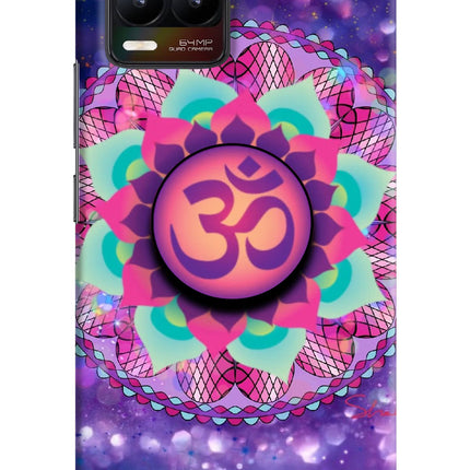 Om Purple Realme 8/8 Pro (not 5G) Pop Case by Casekaro
