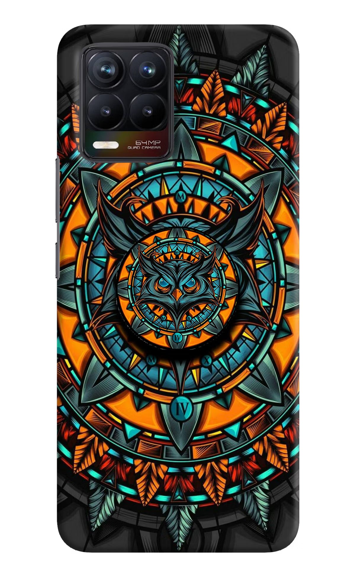 Angry Owl Realme 8/8 Pro (not 5G) Pop Case by Casekaro