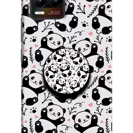 Cute Panda Realme 8/8 Pro (not 5G) Pop Case by Casekaro