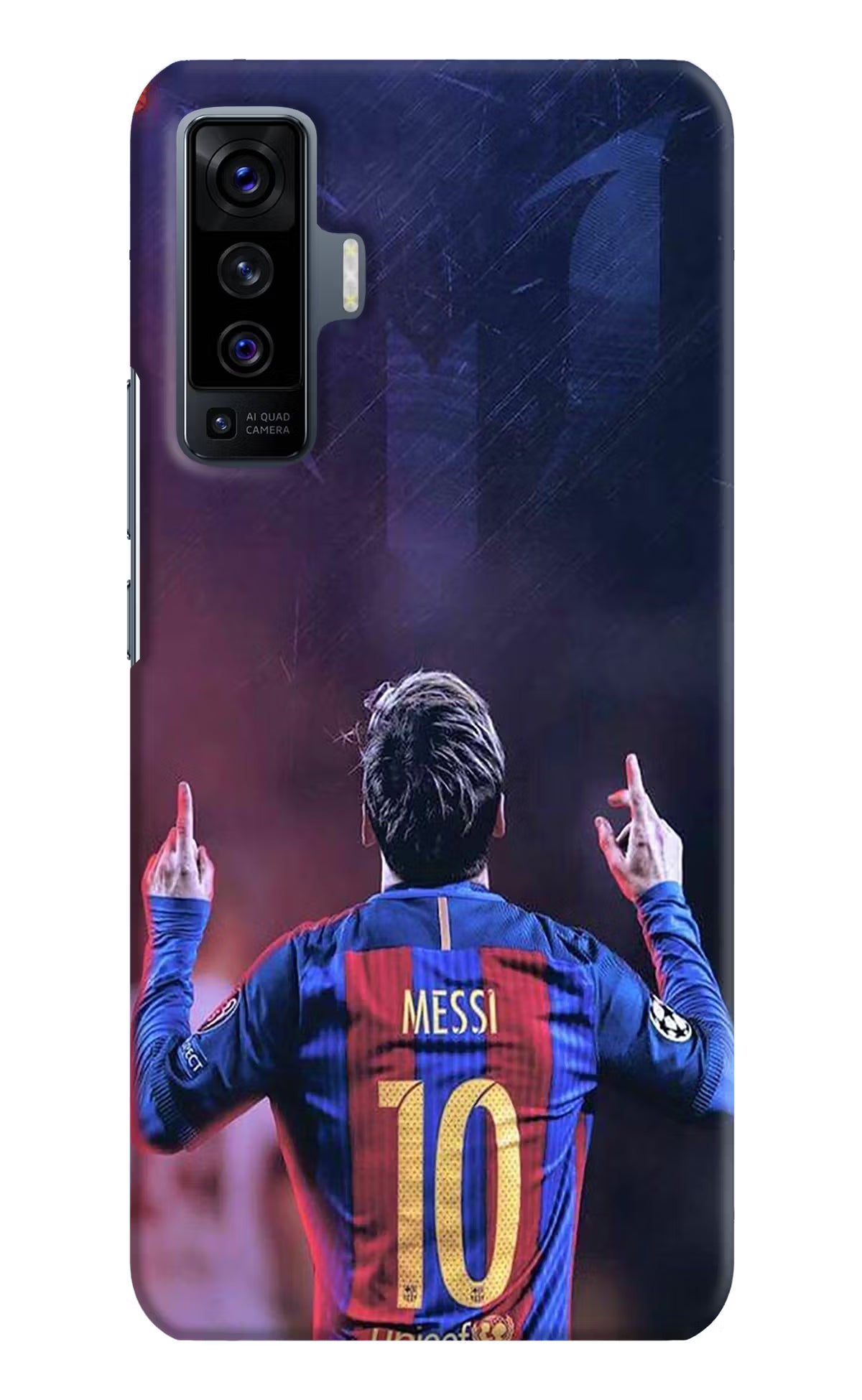 Messi Vivo X50 Hard Case Back Cover by Casekaro
