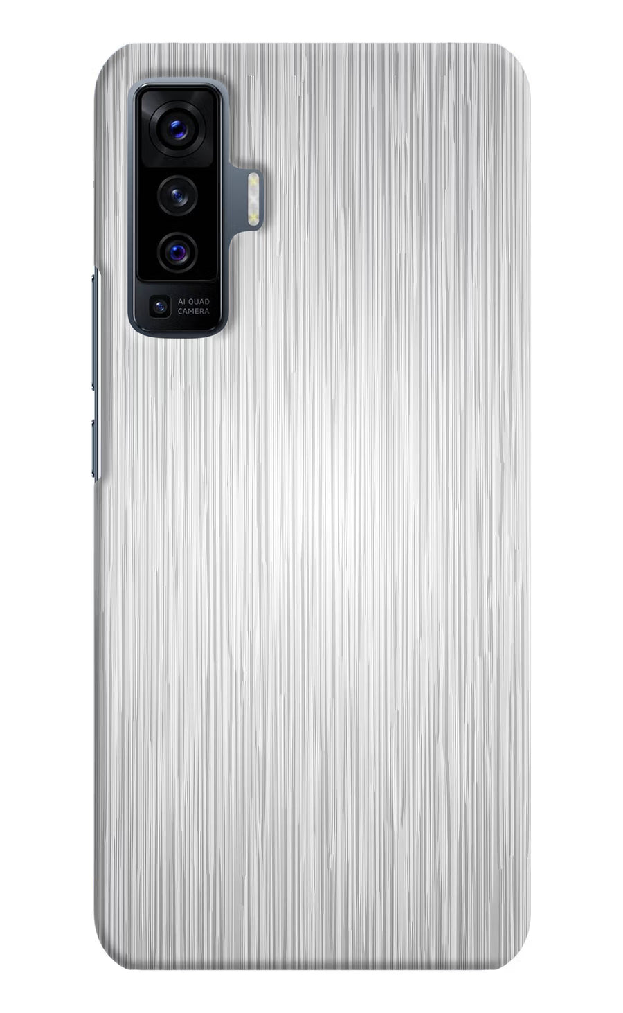 Wooden Grey Texture Vivo X50 Back Cover, Hard case