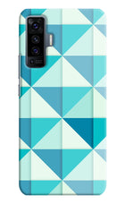 Abstract Vivo X50 Hard Case Back Cover by Casekaro