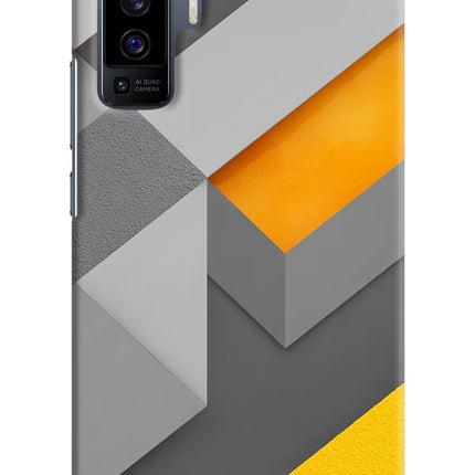 Abstract Vivo X50 Hard Case Back Cover by Casekaro