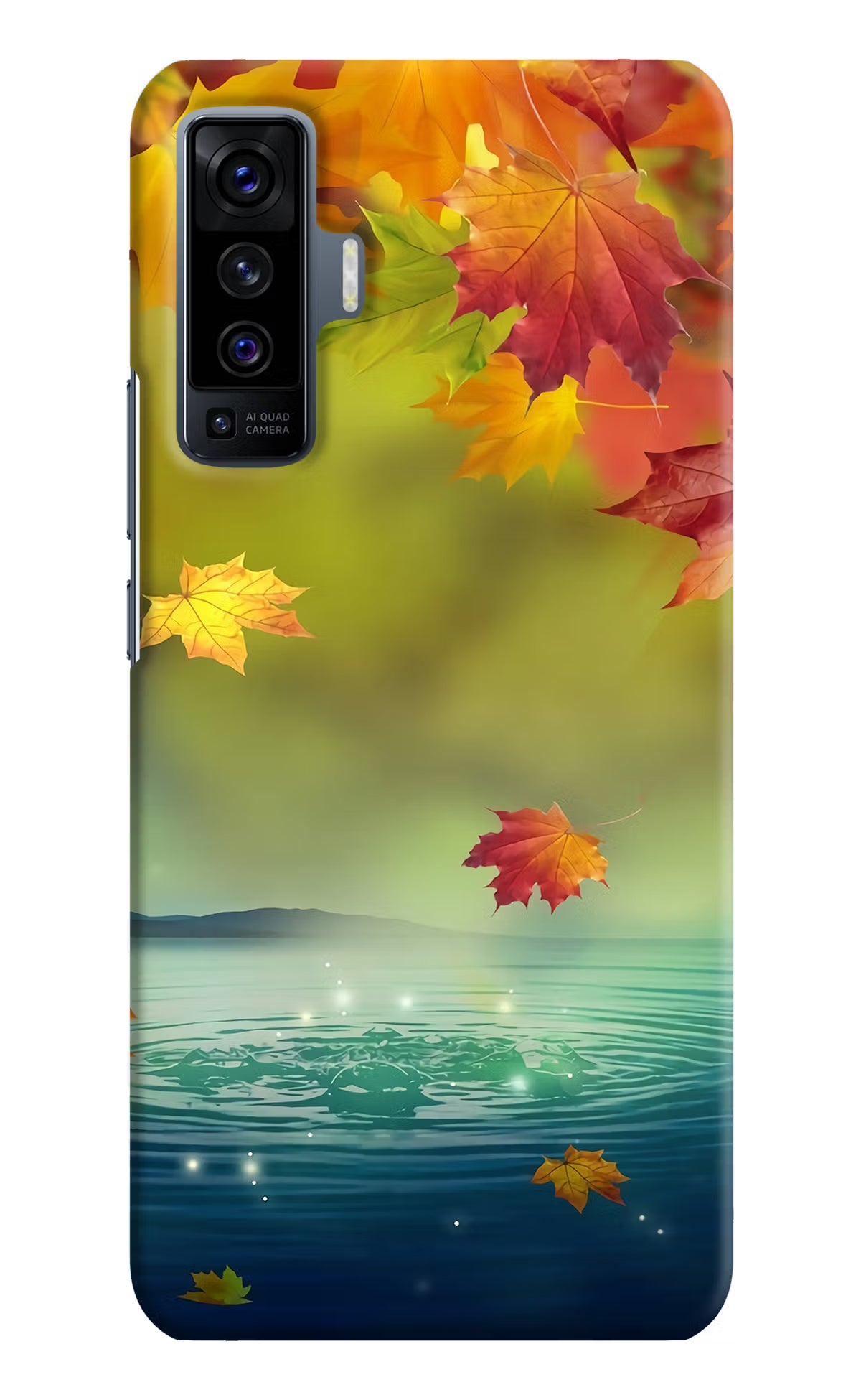 Flowers Vivo X50 Hard Case Back Cover by Casekaro