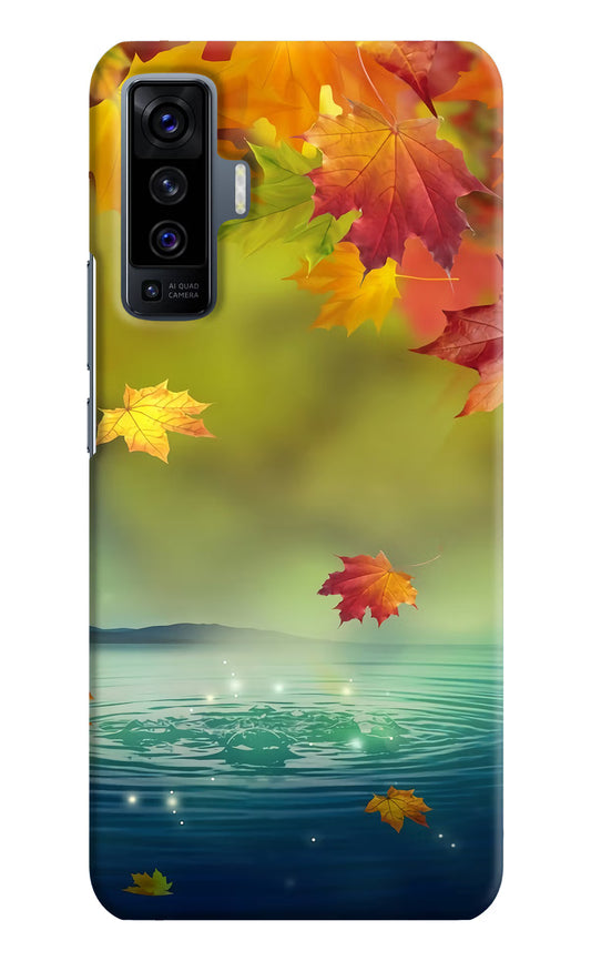 Flowers Vivo X50 Hard Case Back Cover by Casekaro