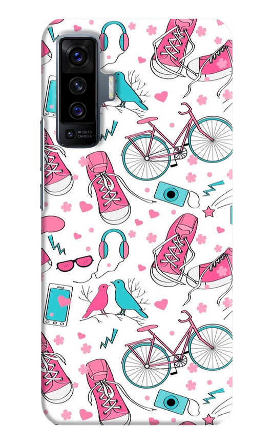 Artwork Vivo X50 Hard Case Back Cover by Casekaro