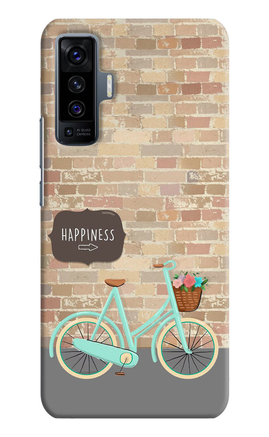 Happiness Artwork Vivo X50 Hard Case Back Cover by Casekaro