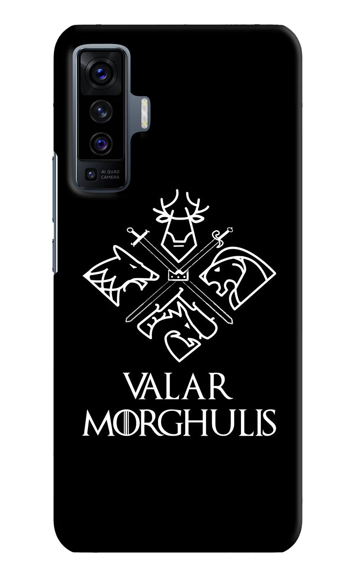 Valar Morghulis | Game Of Thrones Vivo X50 Hard Case Back Cover by Casekaro