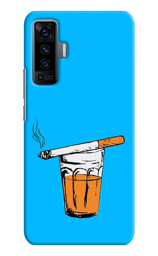 Chai Sutta Vivo X50 Hard Case Back Cover by Casekaro