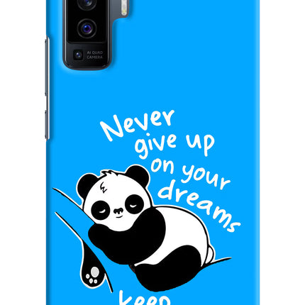 Keep Sleeping Vivo X50 Hard Case Back Cover by Casekaro