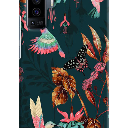 Birds Vivo X50 Hard Case Back Cover by Casekaro