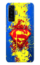 Superman logo Vivo X50 Hard Case Back Cover by Casekaro