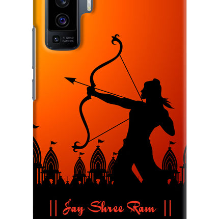 Lord Ram - 4 Vivo X50 Hard Case Back Cover by Casekaro