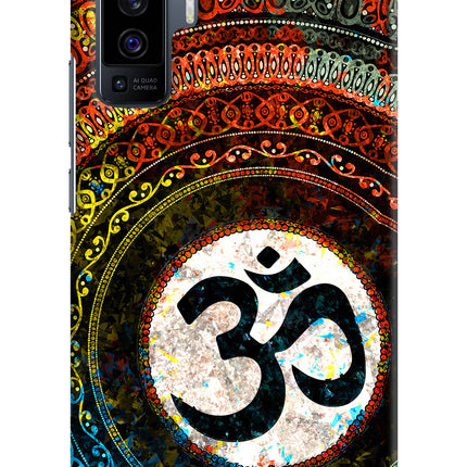 Om Cultural Vivo X50 Hard Case Back Cover by Casekaro